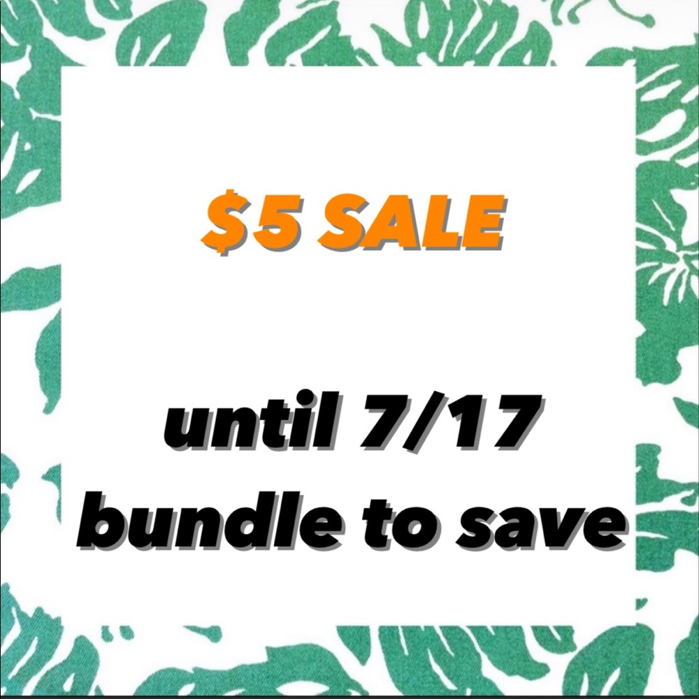 🚨$5 Sale!! 🚨